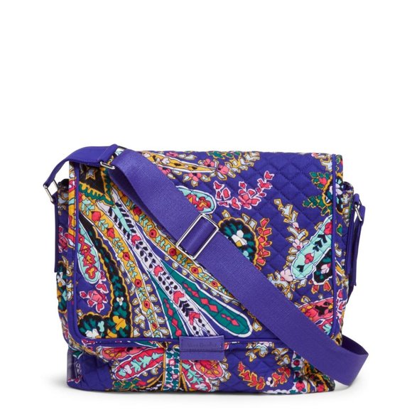vera bradley iconic messenger bag